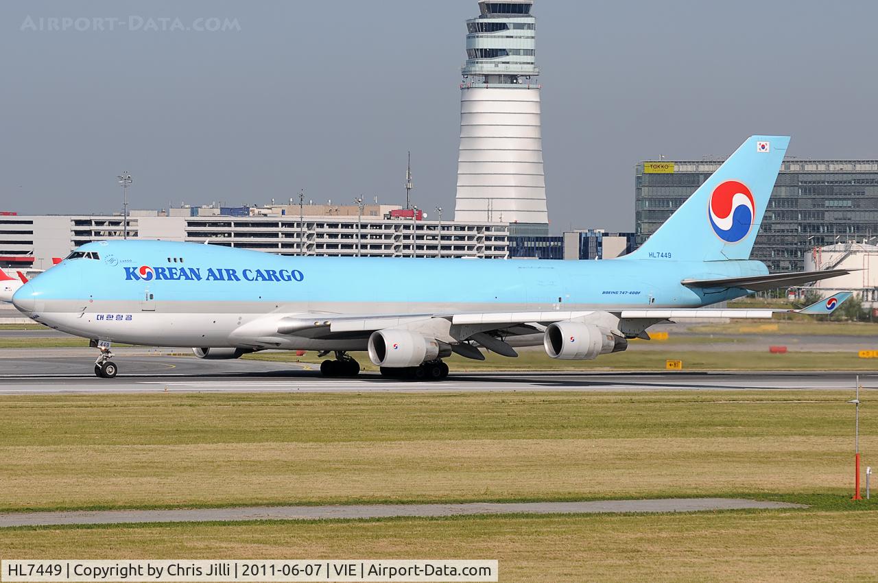 HL7449, 2000 Boeing 747-4B5F/SCD C/N 26411, Korean Air Cargo