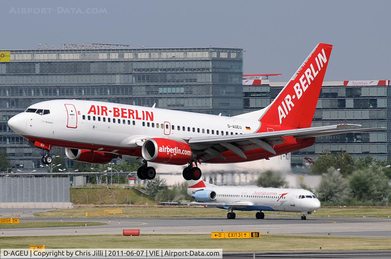 D-AGEU, 1998 Boeing 737-75B C/N 28104, Air Berlin
