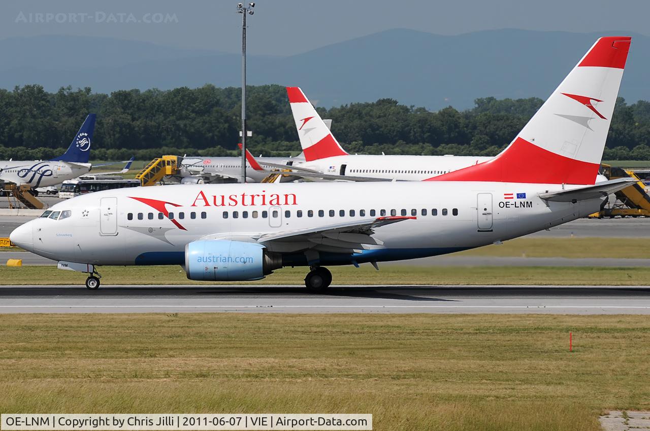 OE-LNM, 2000 Boeing 737-6Z9 C/N 30138, Austrian Airlines