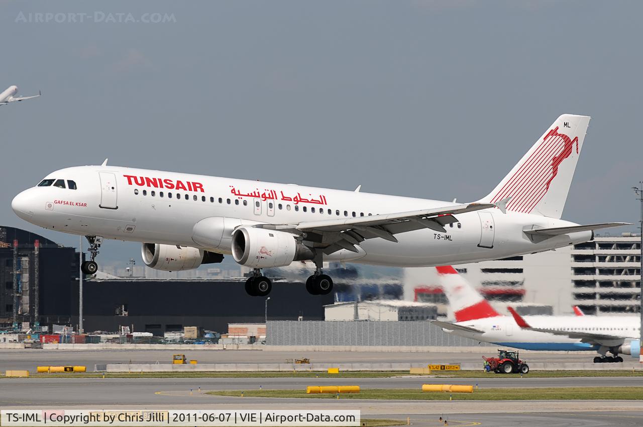 TS-IML, 1999 Airbus A320-211 C/N 0958, Tunisair