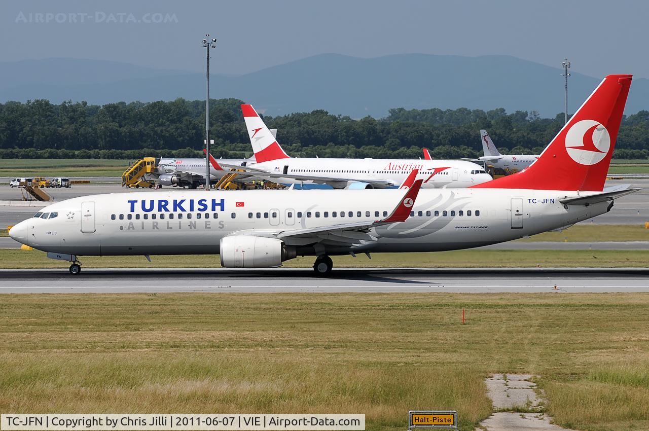 TC-JFN, 1999 Boeing 737-8F2 C/N 29776, Turkish Airlines