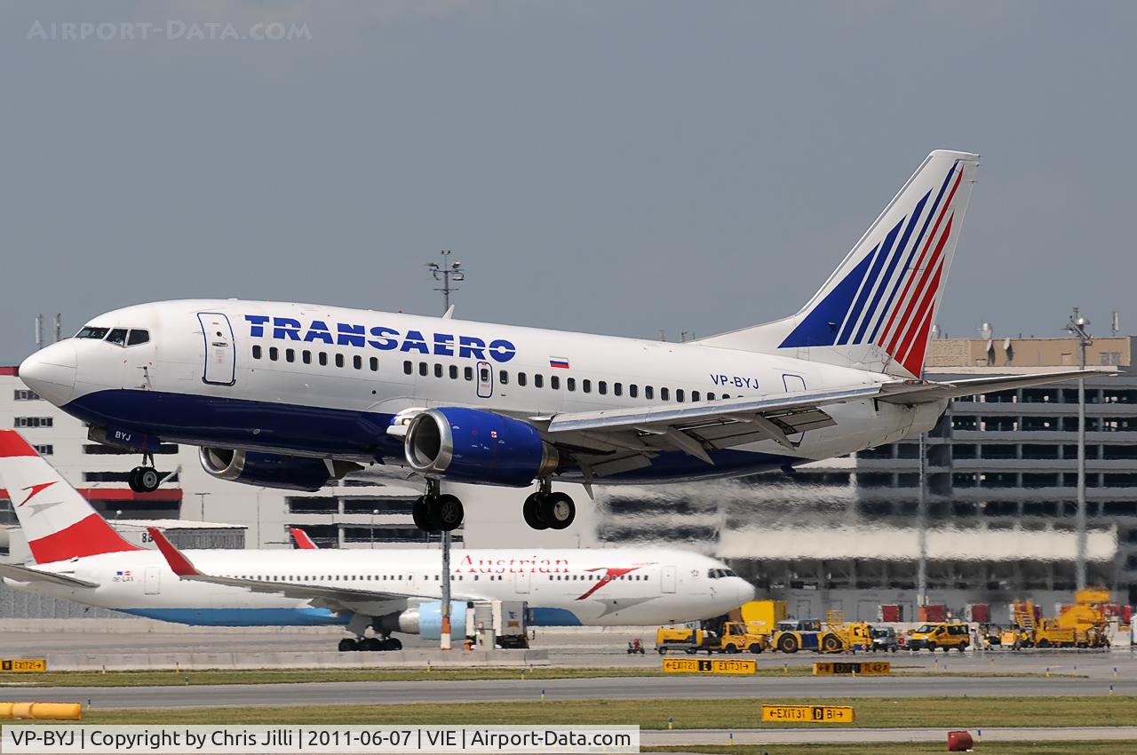 VP-BYJ, 1998 Boeing 737-524 C/N 28923, Transaero