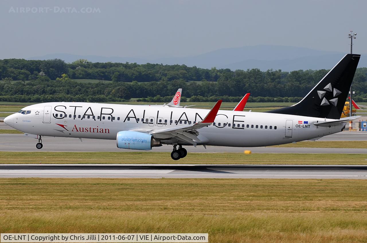 OE-LNT, 2006 Boeing 737-8Z9 C/N 33834, Austrian Airlines
