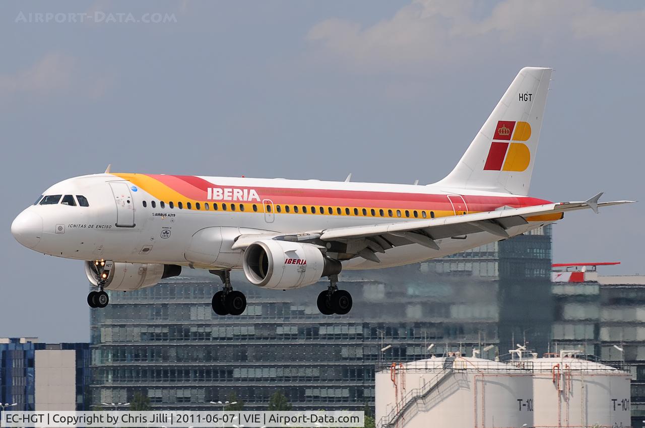 EC-HGT, 2000 Airbus A319-111 C/N 1247, IBERIA