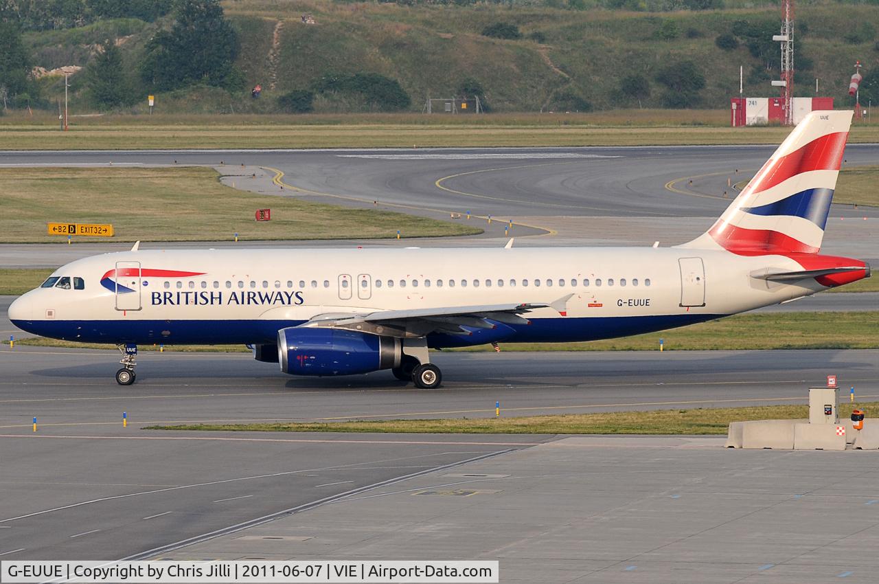 G-EUUE, 2002 Airbus A320-232 C/N 1782, British Airways