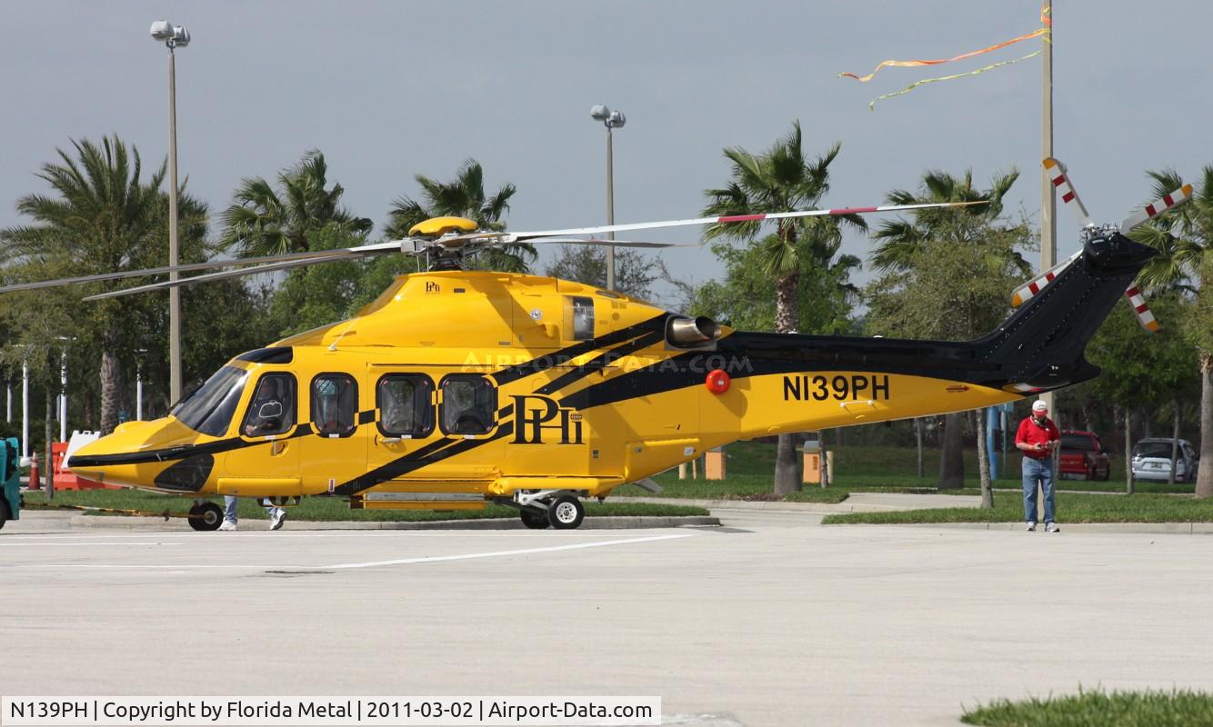 N139PH, AgustaWestland AW-139 C/N 41253, PHI AW139 at Heliexpo Orlando