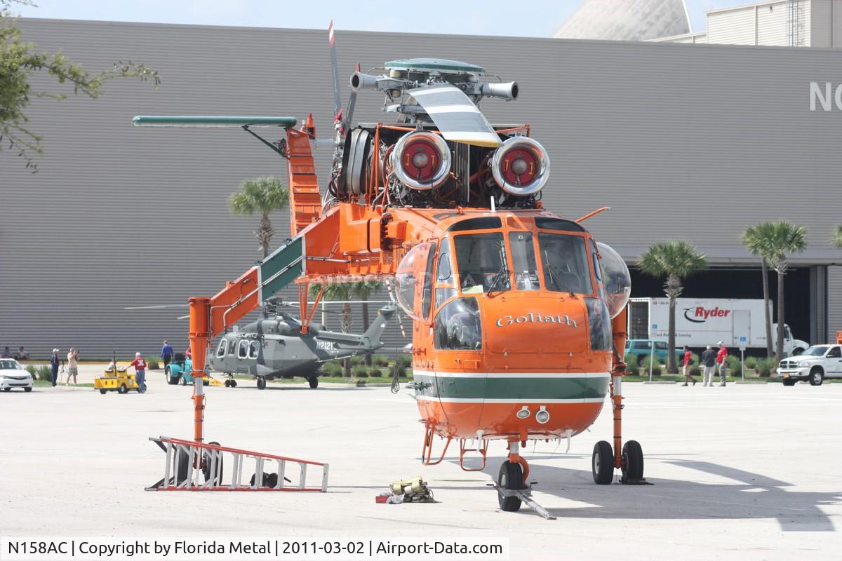 N158AC, 1968 Sikorsky S-64F Skycrane C/N 64081, Goliath at Heliexpo Orlando