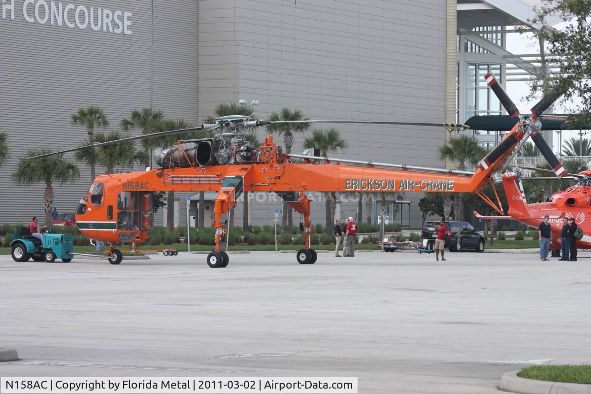 N158AC, 1968 Sikorsky S-64F Skycrane C/N 64081, Goliath at Heliexpo Orlando