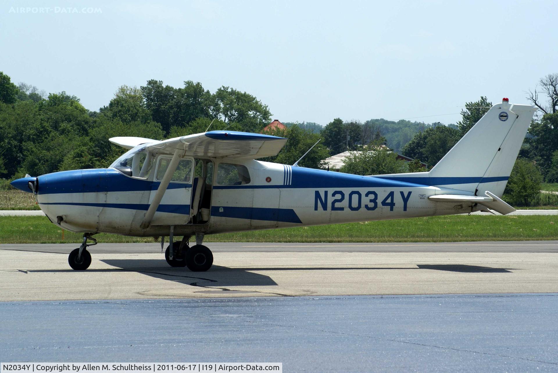 N2034Y, 1962 Cessna 172C C/N 17249534, 1962 Cessna 172C