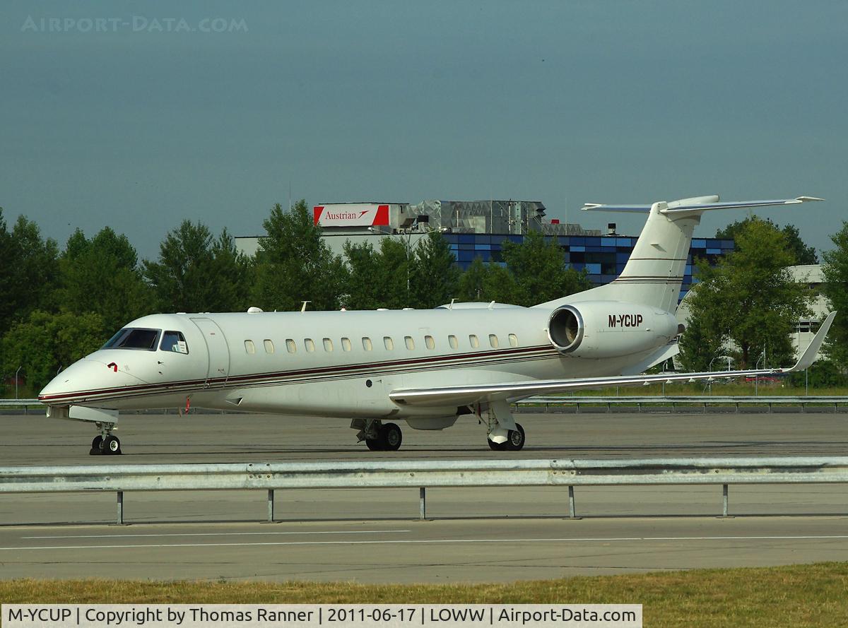 M-YCUP, 2002 Embraer EMB-135BJ Legacy C/N 14500555, Embraer ERJ135 M-YCUP