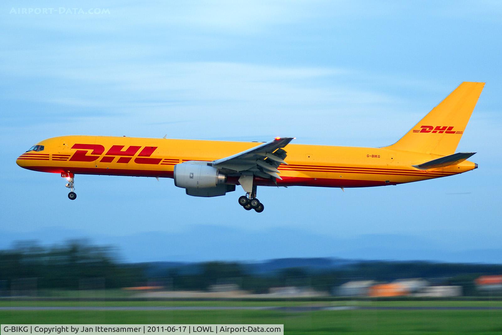 G-BIKG, 1983 Boeing 757-236/SF C/N 22178, G-BIKG @ LOWL