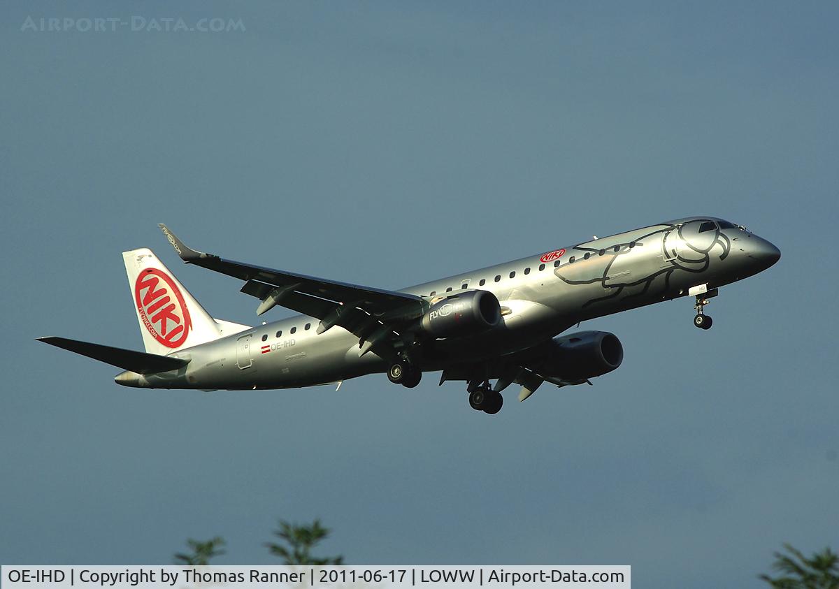 OE-IHD, 2010 Embraer E190 (ERJ-190-100) C/N 19000354, Niki Embraer ERJ-190