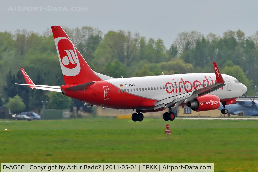 D-AGEC, 2009 Boeing 737-76J C/N 36118, Airberlin