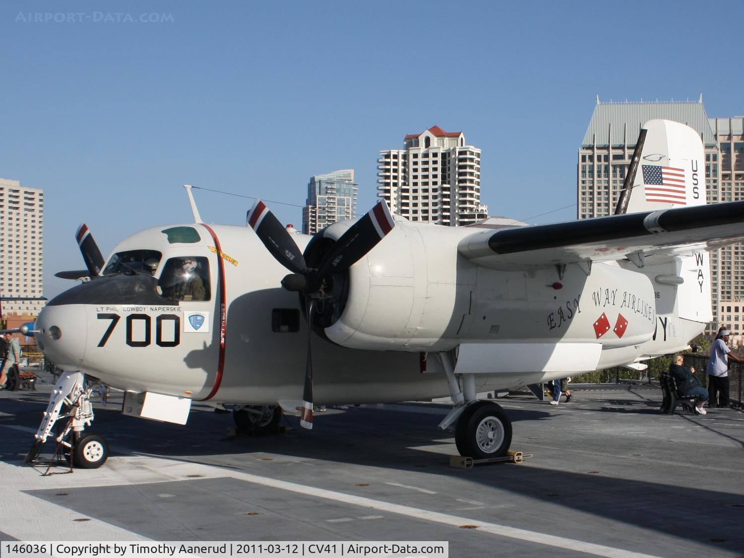 146036, Grumman C-1A Trader C/N 66, Grumman C-1A Trader, c/n: 66