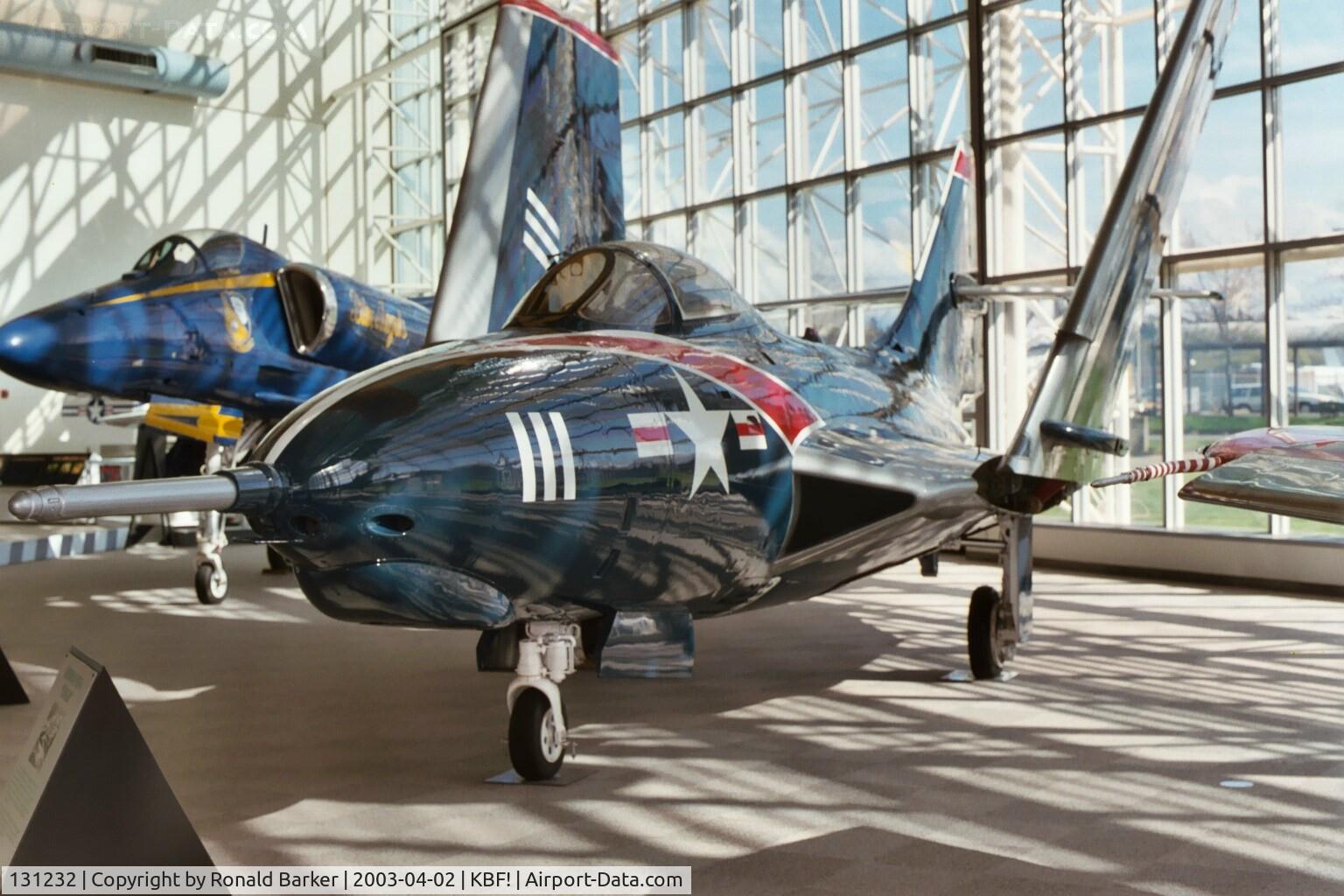 131232, 1954 Grumman F9F-8 (F9-J) Cougar C/N Not found 131232, Museum of Flight