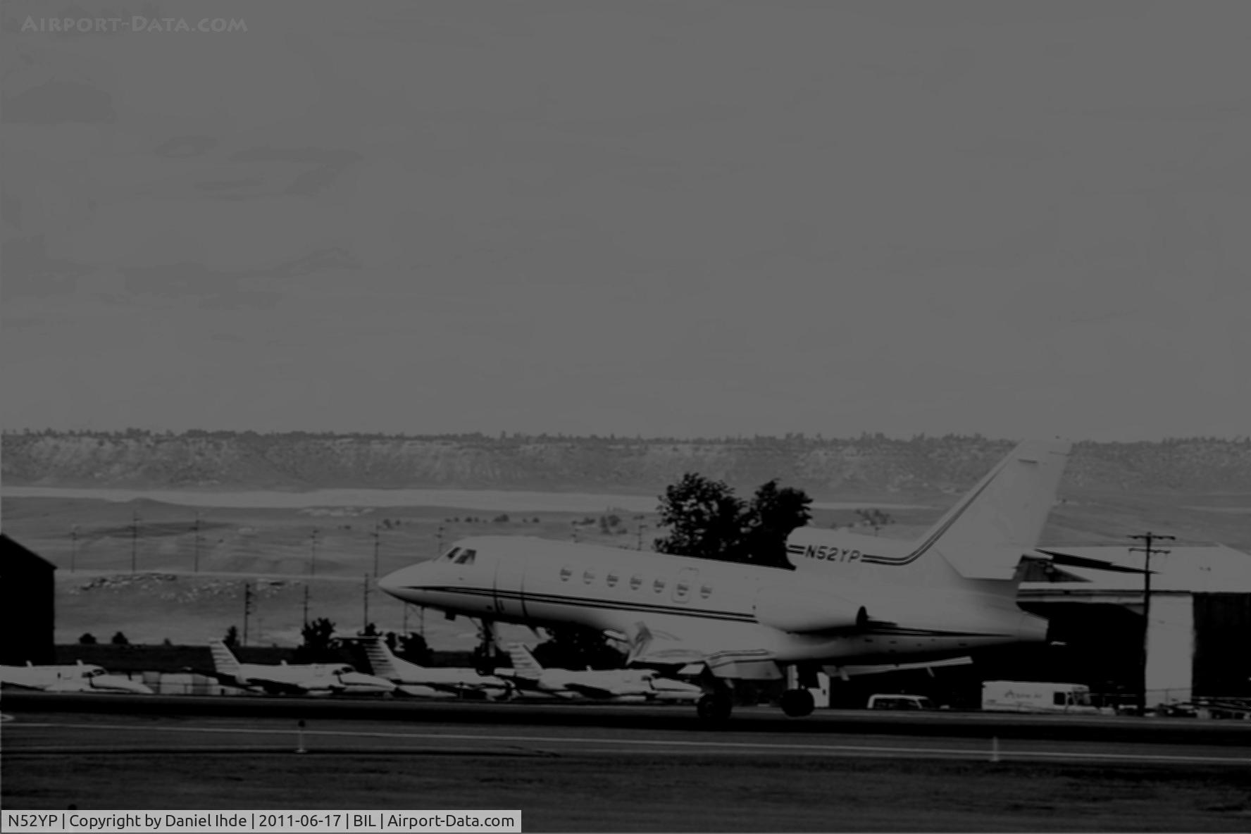 N52YP, 1998 Dassault Falcon 50 C/N 275, Falcon 50 @ BIL