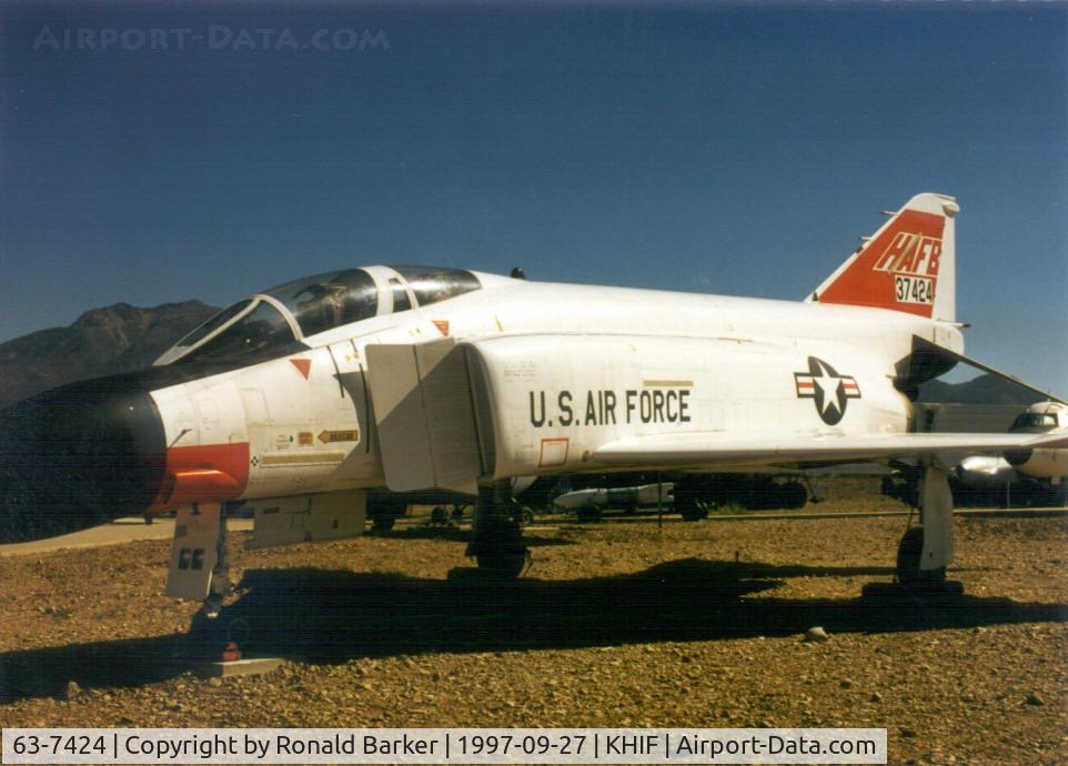 63-7424, 1963 McDonnell F-4C Phantom II C/N 366, Hill Aerospace Museum
