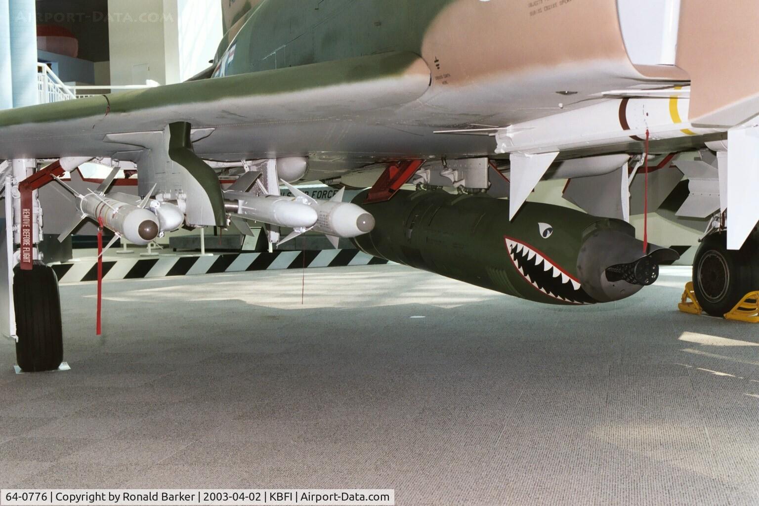 64-0776, 1964 McDonnell F-4C-23-MC Phantom II C/N 1079, Museum of Flight