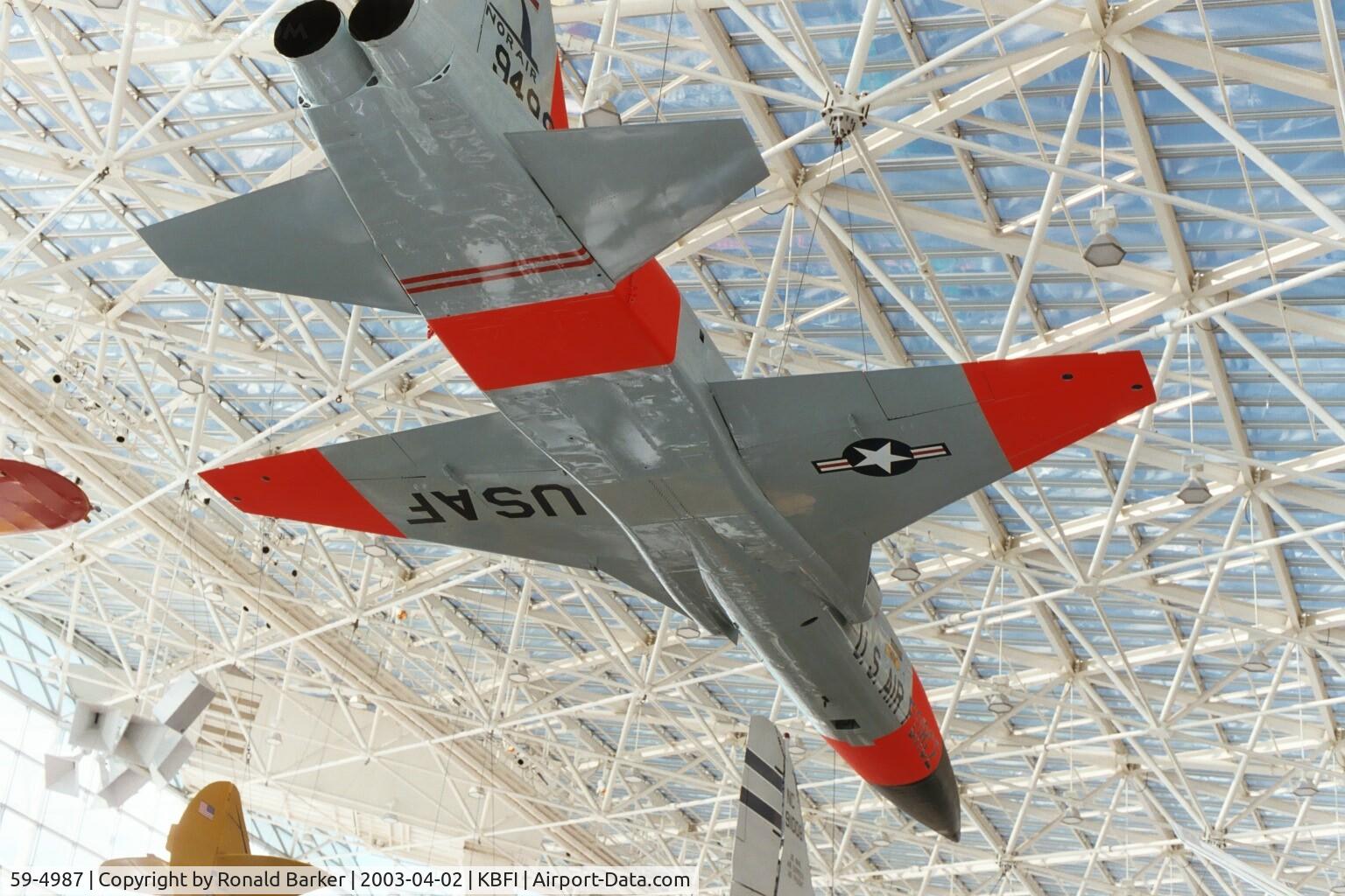 59-4987, 1963 Northrop YF-5A-NO Freedom Fighter C/N N.6001, Museum of Flight
