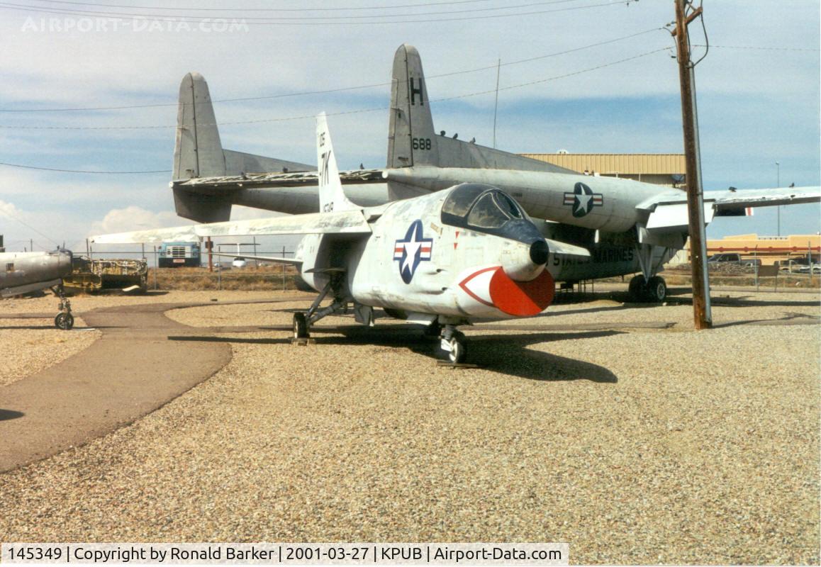 145349, Vought F-8A Crusader C/N Not found 145349, Pueblo Weisbrod Air Museum