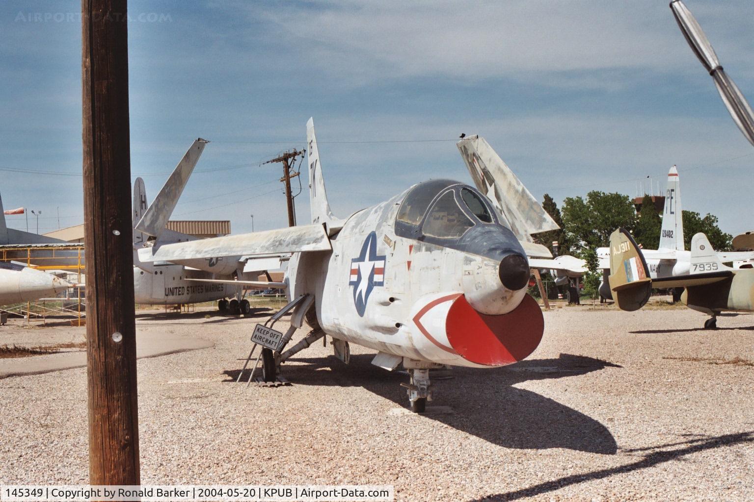 145349, Vought F-8A Crusader C/N Not found 145349, Pueblo Weisbrod Air Museum