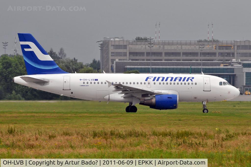 OH-LVB, 1999 Airbus A319-112 C/N 1107, Finnair
