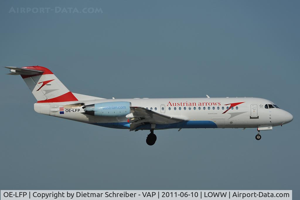 OE-LFP, Fokker 70 (F-28-0070) C/N 11560, Austrian Arrows Fokker 70