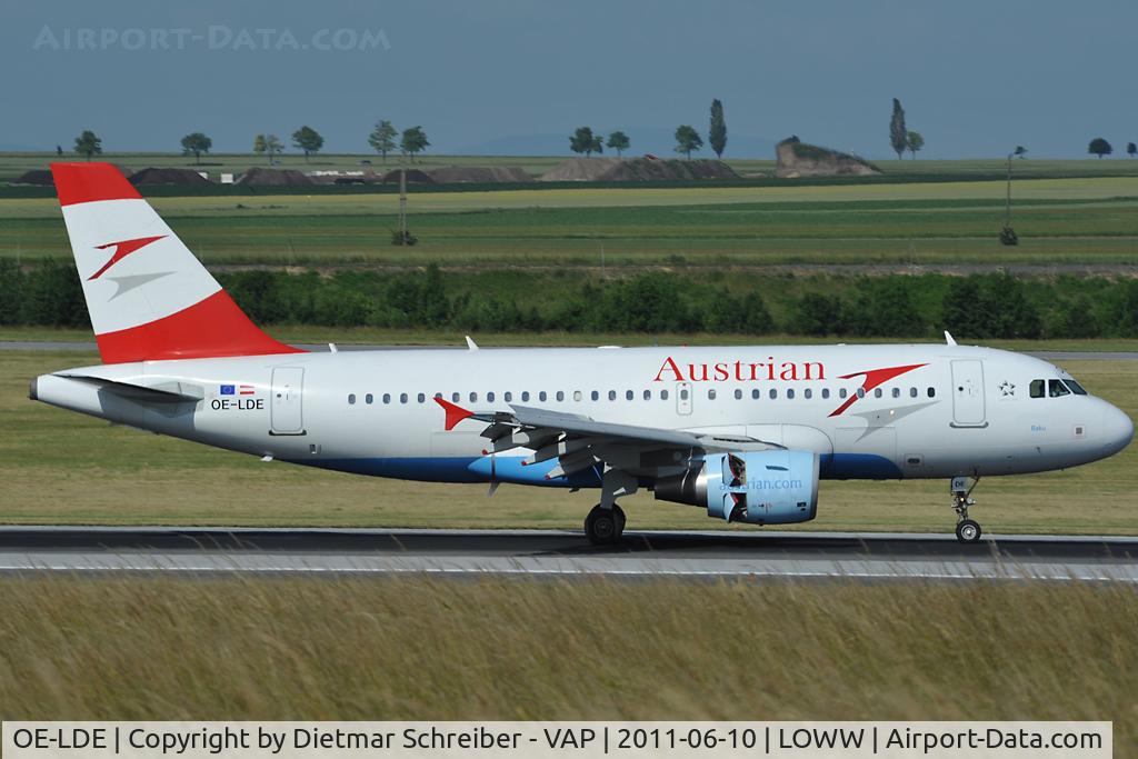 OE-LDE, 2005 Airbus A319-112 C/N 2494, Austrian Airlines Airbus 319