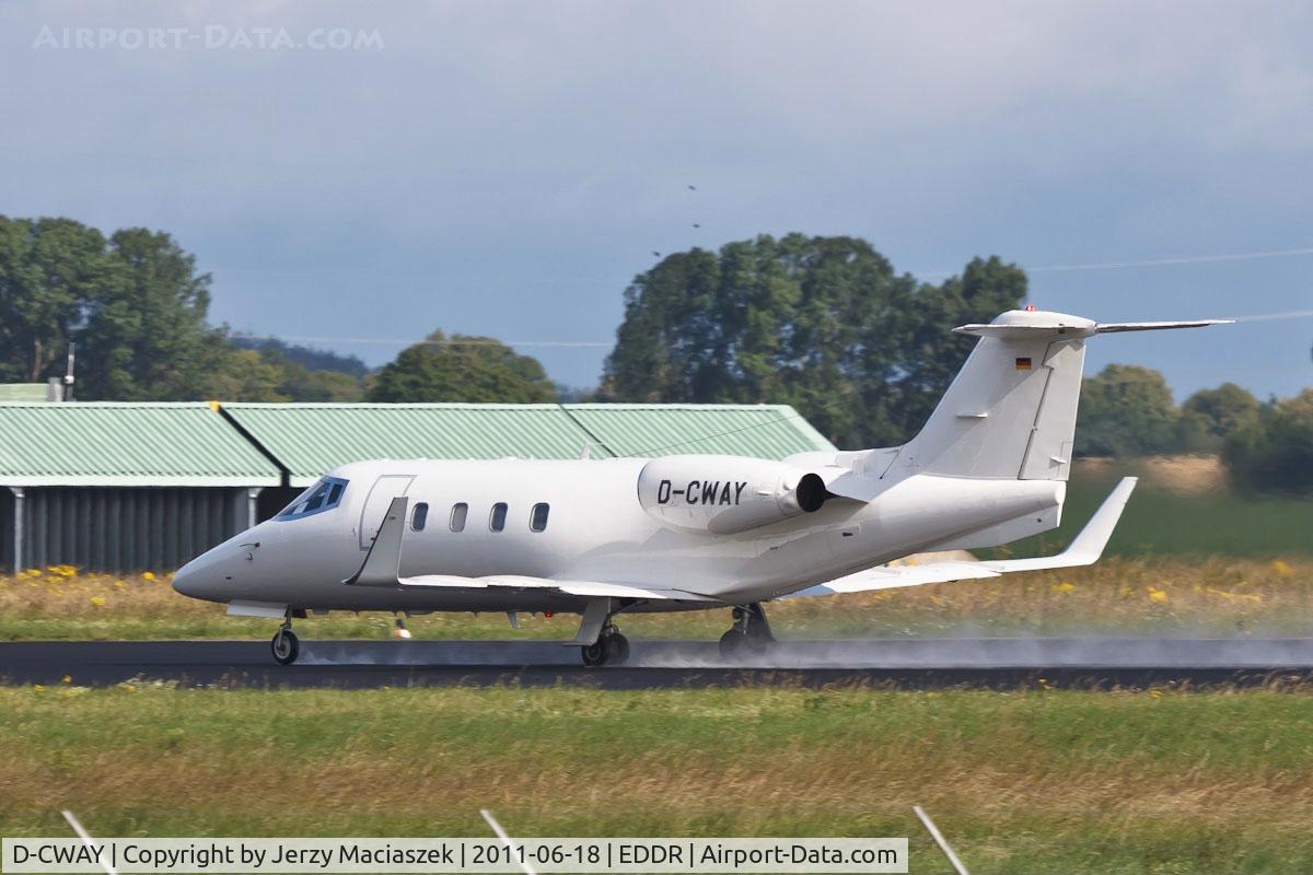 D-CWAY, 1984 Learjet 55ER C/N 55-107, D-CWAY