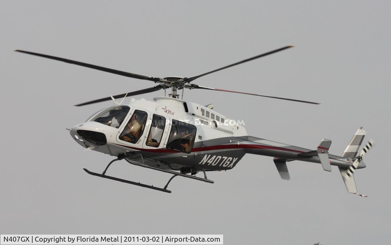 N407GX, 2010 Bell 407 C/N 54300, Bell 407 at Heliexpo Orlando