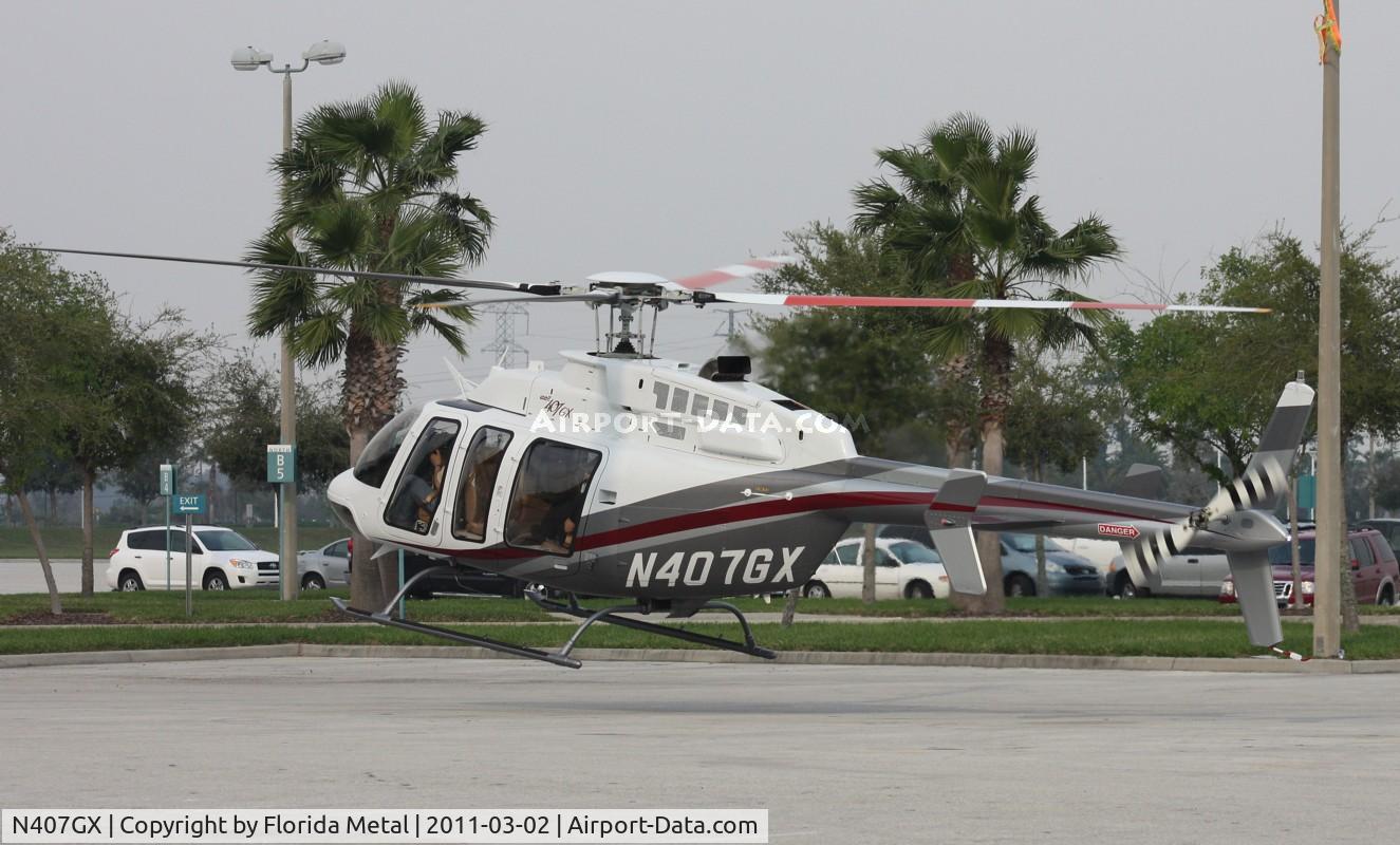 N407GX, 2010 Bell 407 C/N 54300, Bell 407 at Heliexpo Orlando