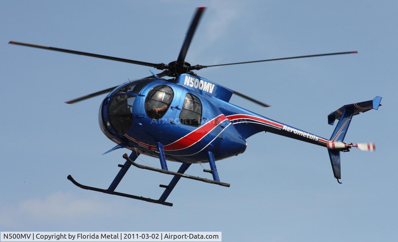 N500MV, 1977 Hughes 369D C/N 770156D, Hughes 369D at Heliexpo Orlando