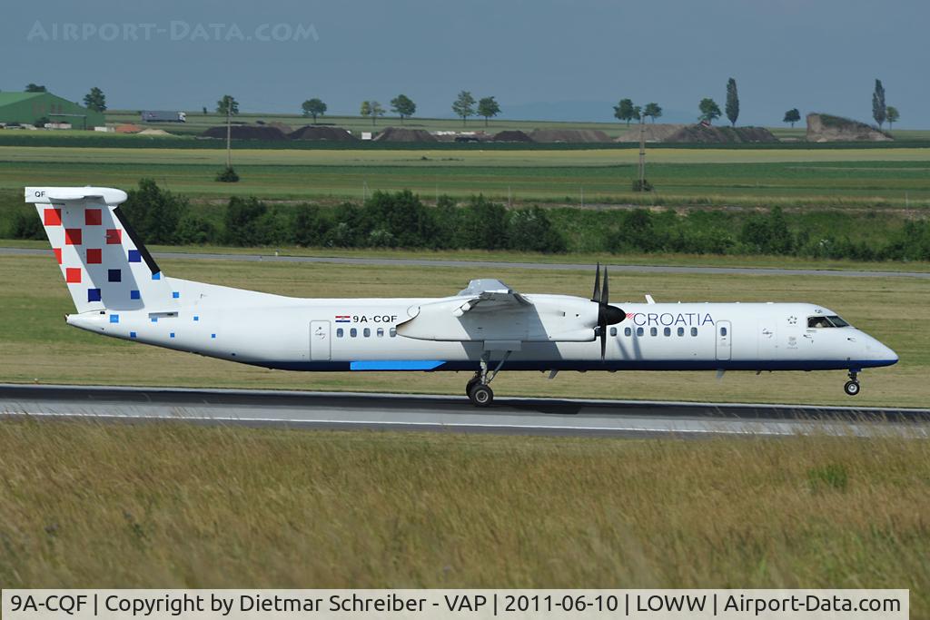 9A-CQF, 2010 De Havilland Canada DHC-8-402Q Dash 8 C/N 4301, Croatia Airlines Dash 8-400