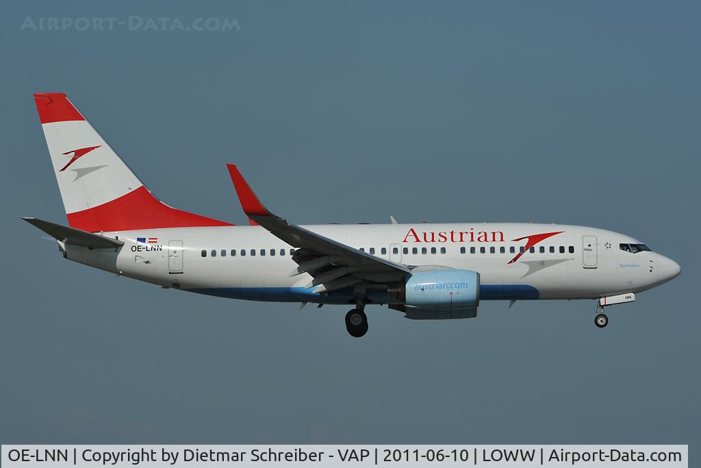 OE-LNN, 2000 Boeing 737-7Z9 C/N 30418, Austrian Airlines Boeing 737-700