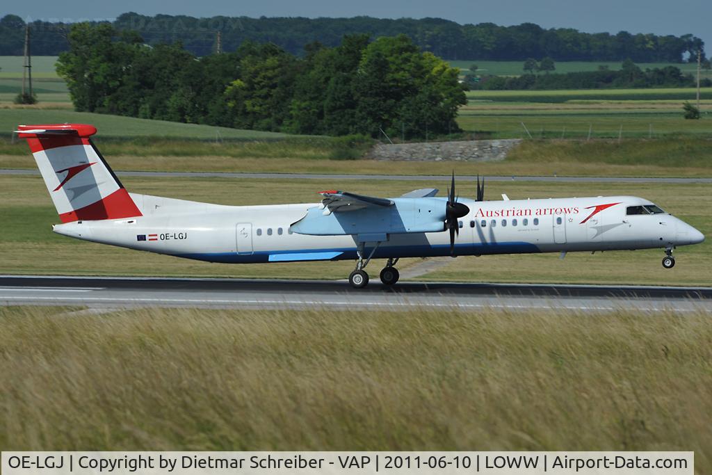 OE-LGJ, 2005 De Havilland Canada DHC-8-402Q Dash 8 C/N 4104, Austrian Arrows Dash 8-400