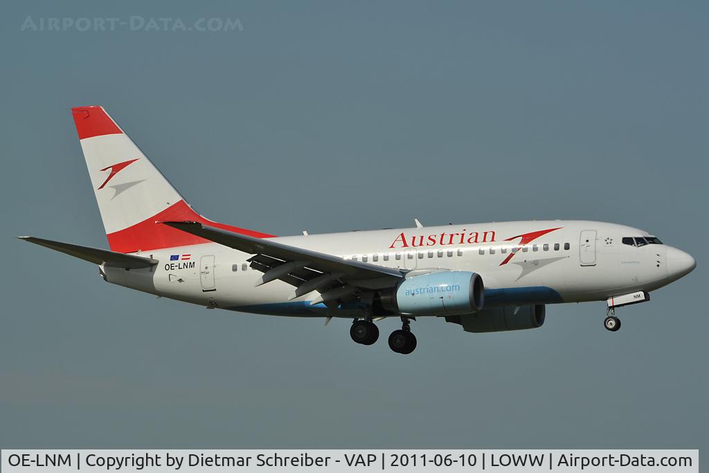 OE-LNM, 2000 Boeing 737-6Z9 C/N 30138, Austrian Airlines Boeing 737-600