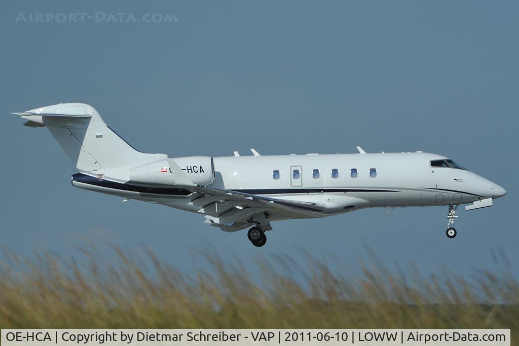 OE-HCA, 2009 Bombardier Challenger 300 (BD-100-1A10) C/N 20274, Bombardier BD100