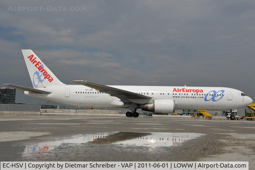 EC-HSV, 2001 Boeing 767-3Q8/ER C/N 29387, Air Europa Boeing 767-300