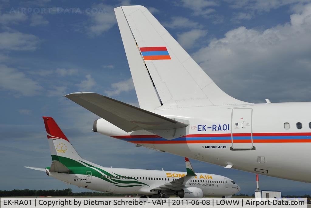 EK-RA01, 1998 Airbus A319-132 C/N 0913, Armenia Airbus 319