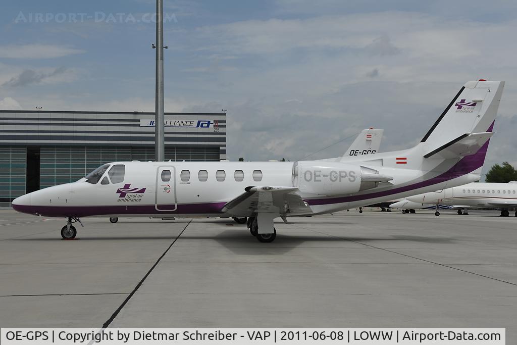 OE-GPS, 1998 Cessna 550 Citation Bravo C/N 550-0837, Tyrolean Air Ambulance Cessna 550