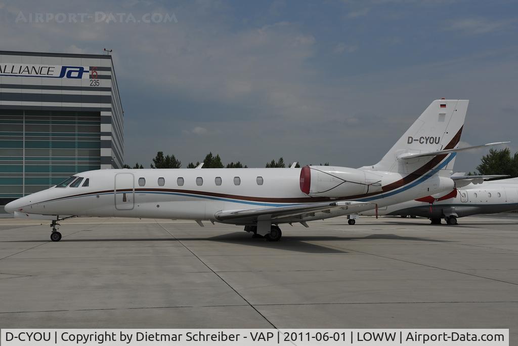 D-CYOU, 2007 Cessna 680 Citation Sovereign C/N 680-0156, Cessna 680