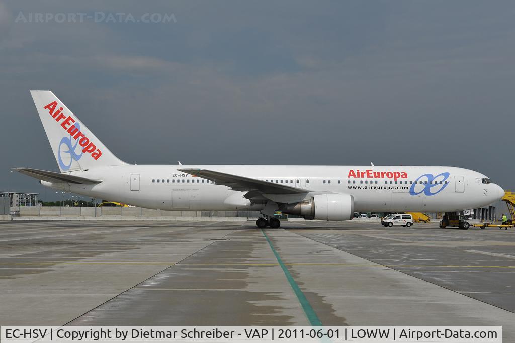 EC-HSV, 2001 Boeing 767-3Q8/ER C/N 29387, Air Europa Boeing 767-300