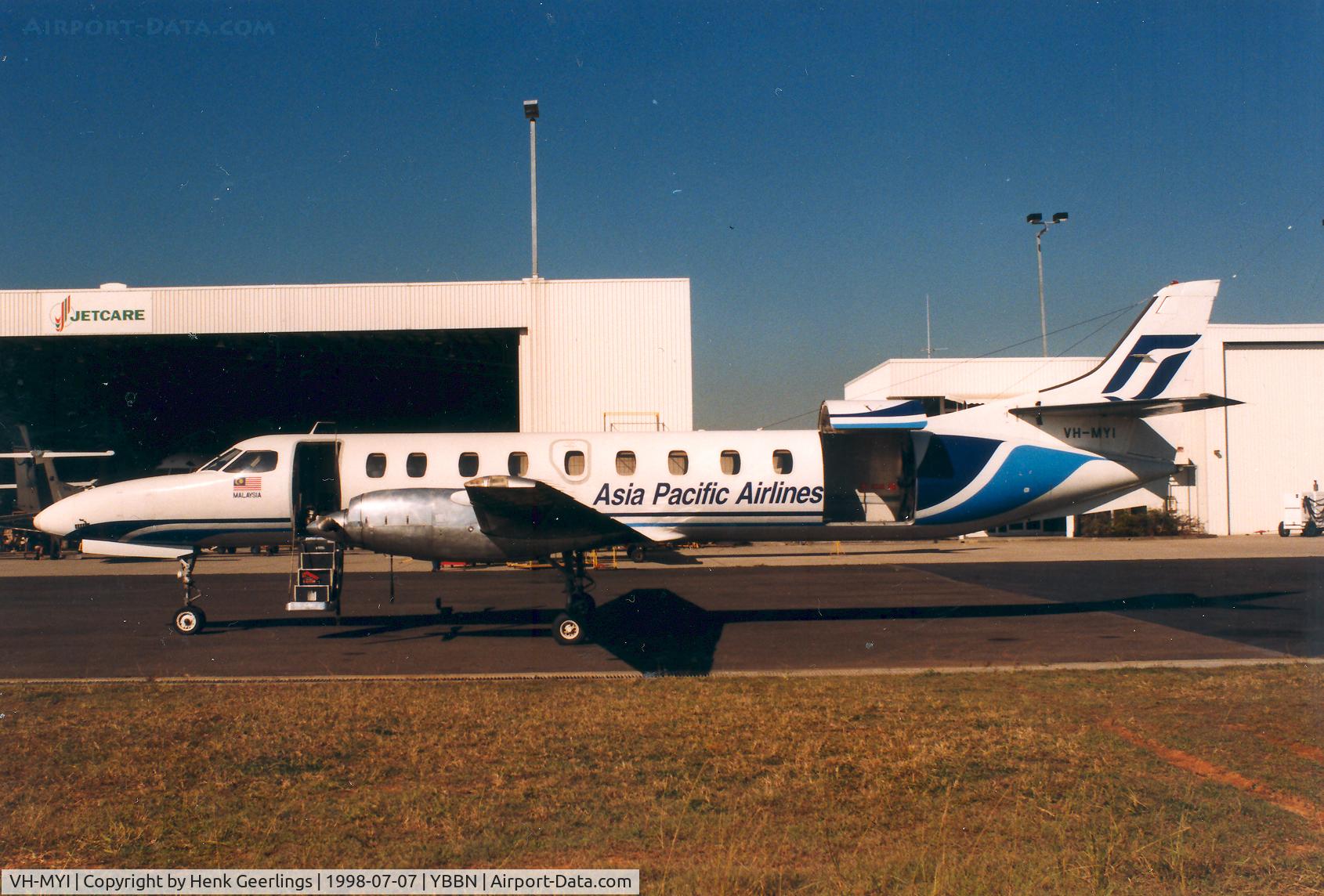 VH-MYI, 1994 Fairchild SA-227DC Metro 23 C/N DC-869B, Asia Pacific Airlines