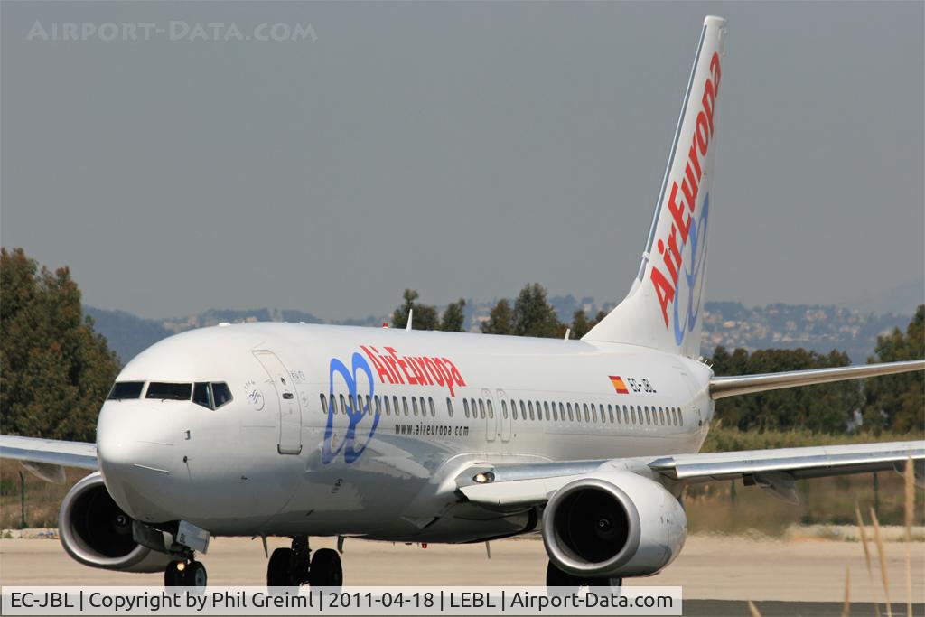 EC-JBL, 2004 Boeing 737-85P C/N 33974, Taken at BCN