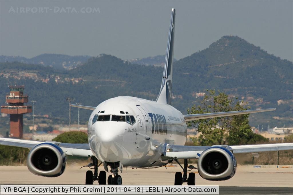 YR-BGA, 1993 Boeing 737-38J C/N 27179, Taken at BCN
