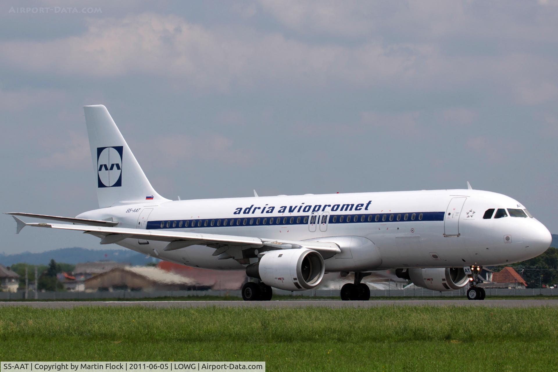 S5-AAT, 1991 Airbus A320-231 C/N 0191, .....
