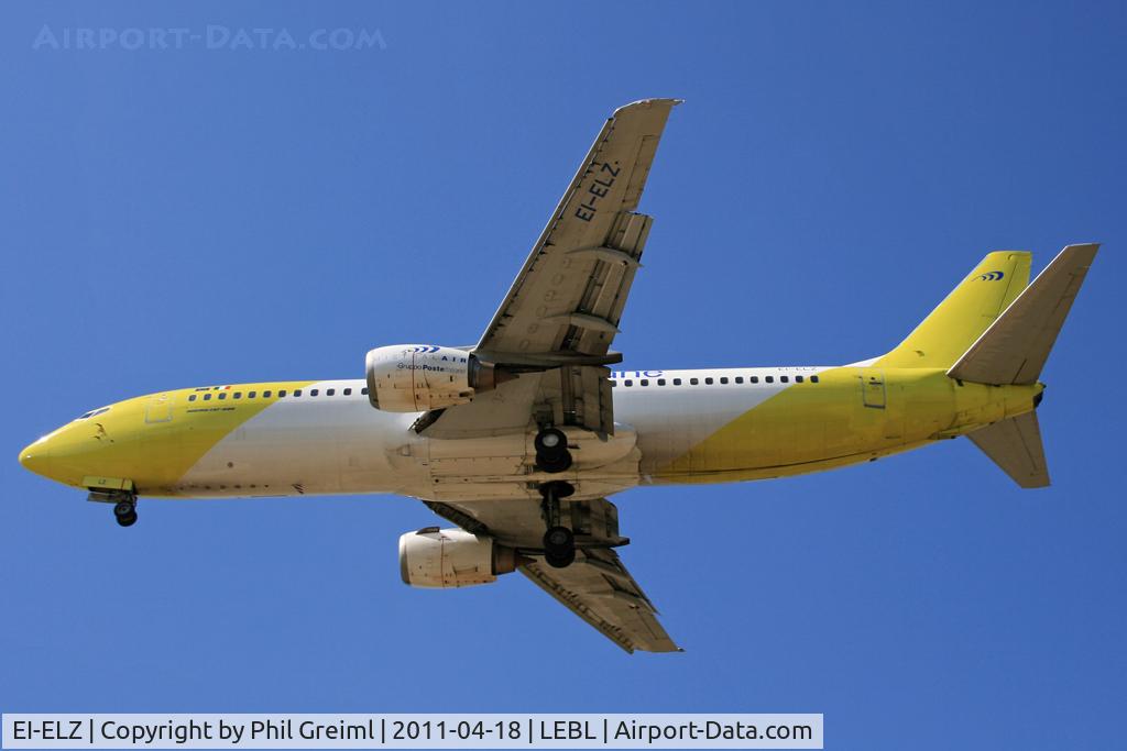 EI-ELZ, 1994 Boeing 737-4Q8 C/N 26308, Taken at BCN