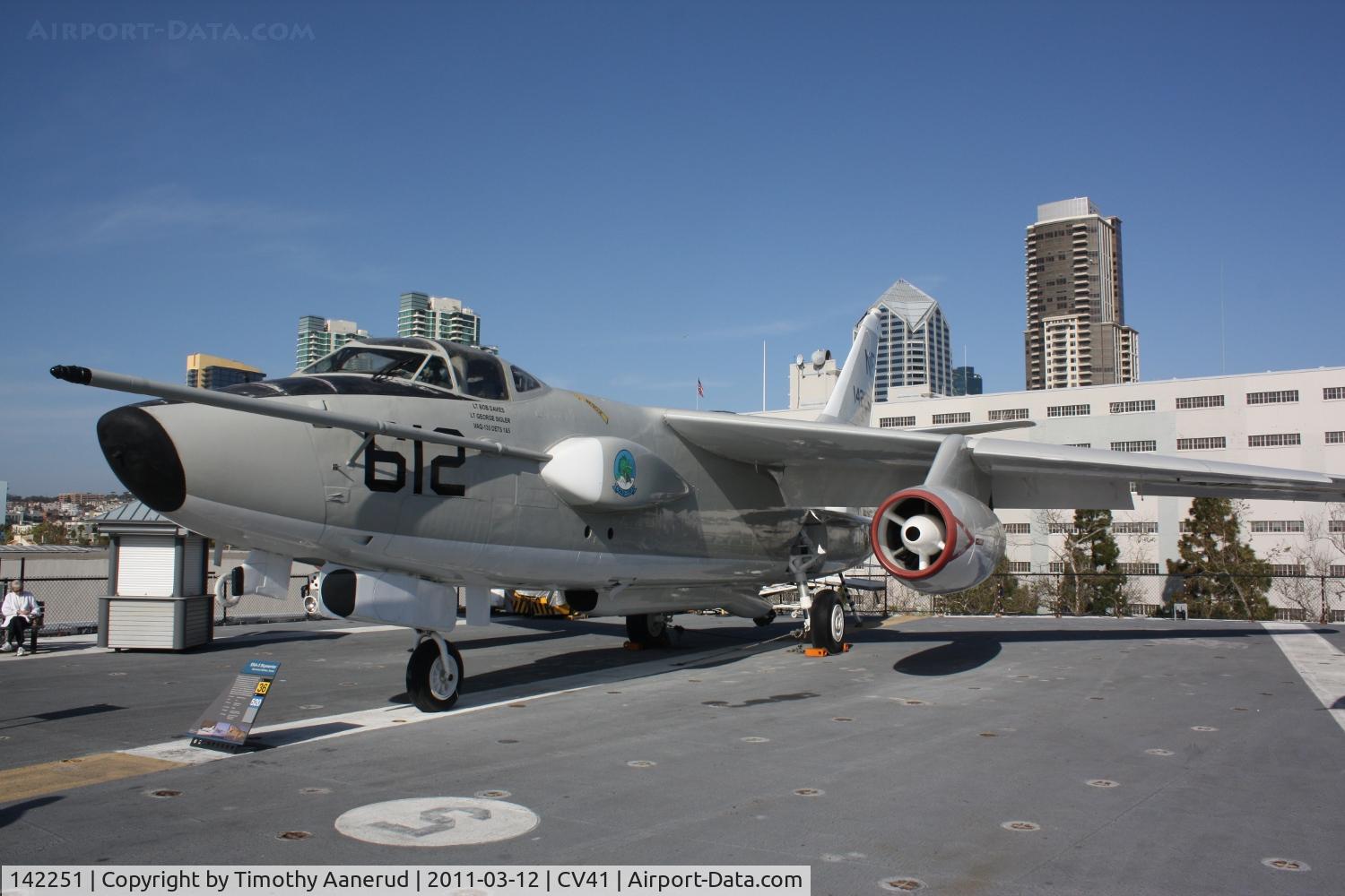 142251, Douglas EKA-3B Skywarrior C/N 11577, Douglas EKA-3, c/n: 11577