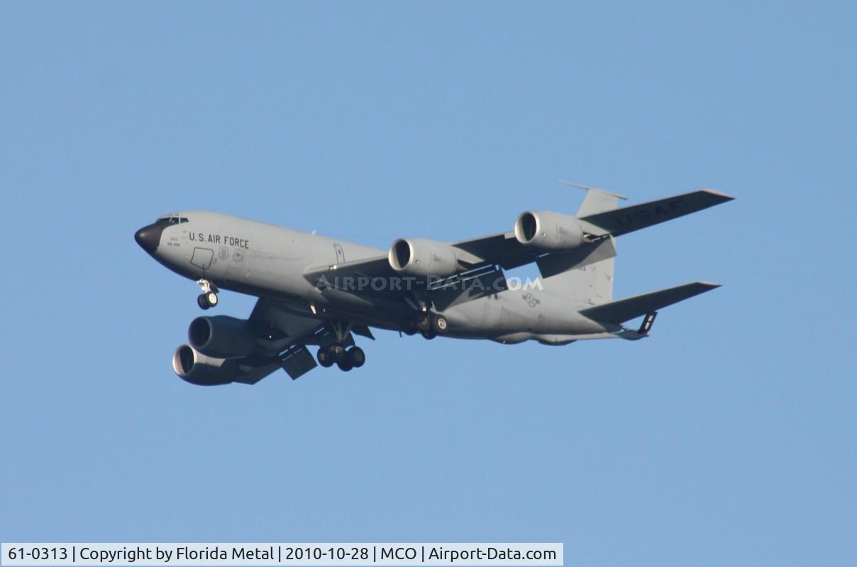 61-0313, 1961 Boeing KC-135R Stratotanker C/N 18220, KC-135R