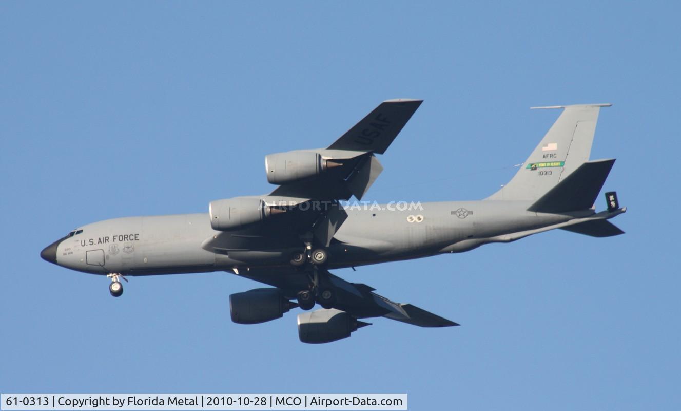 61-0313, 1961 Boeing KC-135R Stratotanker C/N 18220, KC-135R
